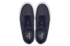 CALTO - J2203 - 2.6 Inches Taller (Ultramarine Blue/White Sole) - Lightweight Nubuck Sneakers