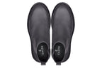 CALTO - J24811 - 3 Inches Taller (Grey Slate) - Lightweight Pebble Nappa Chelsea Zipper Boots