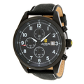 J.W. Hulme 44mm Quartz Chronograph Nylon Strap Watch