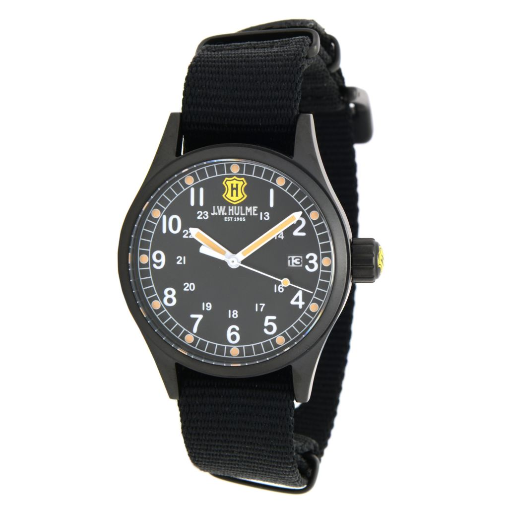 J.W. Hulme Women's Quartz Nylon Strap Watch