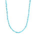 American Beauty Sterling Silver Choice of Length Sleeping Beauty Turquoise Necklace