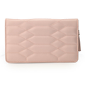 WOLF Caroline Diamond Quilted Leather Slim Travel Jewelry Portfolio  Small