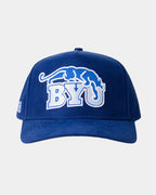 BYU Fade Hat Royal Blue Suede