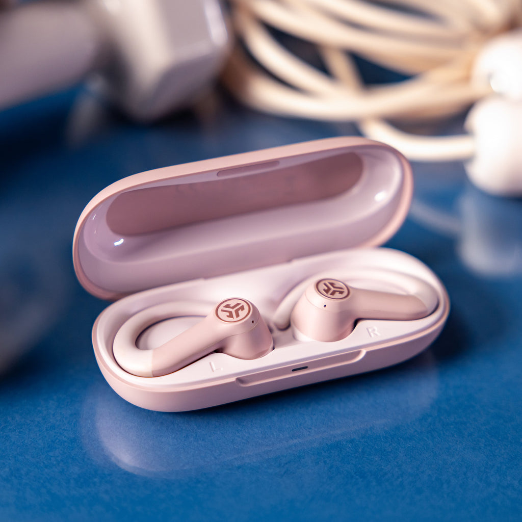 JBuds Open Sport 2 Earbuds Dusty Rose