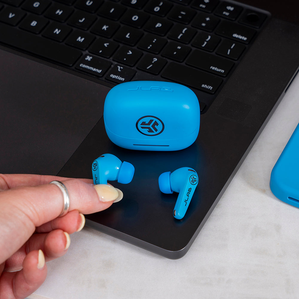JBuds Pods ANC True Wireless Earbuds Blue