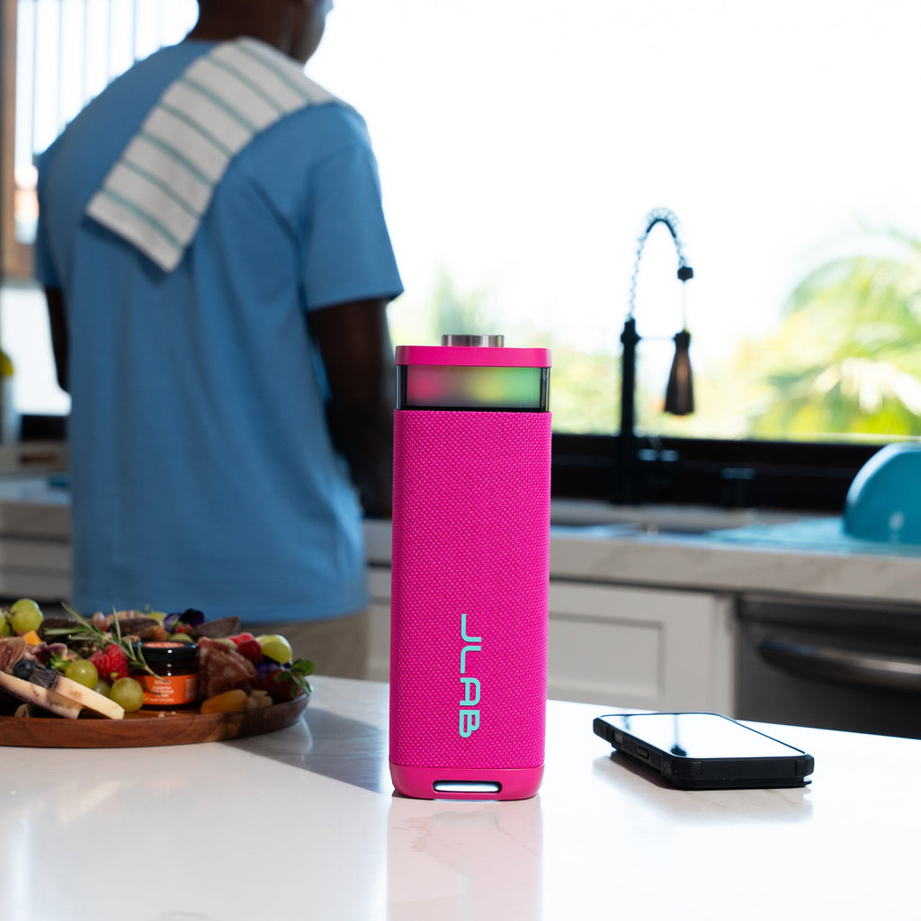 JBuds Party Portable Bluetooth Speaker Pink