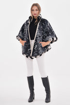 The Glacier Light Beige Reversible Leather Women Jacket