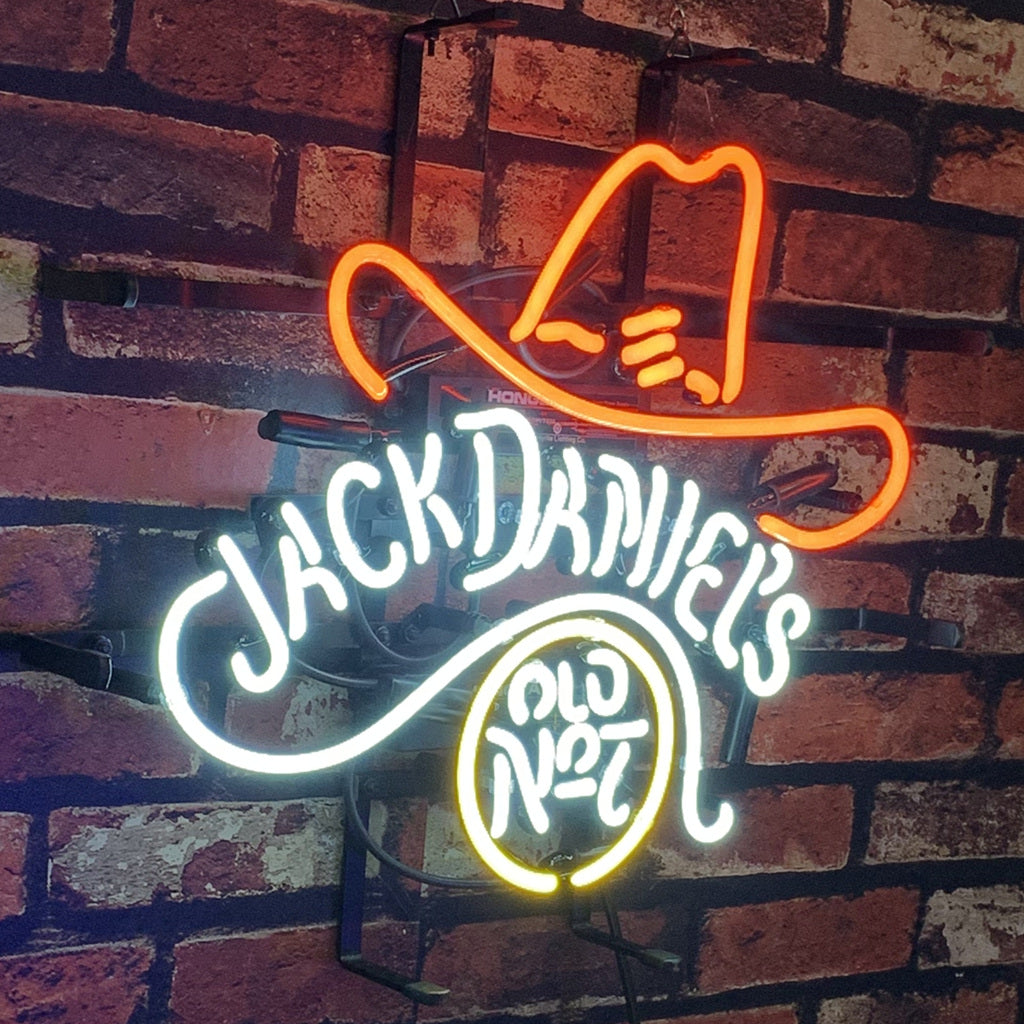 Jack Daniel's Old No.7 Whiskey Logo Neon Light Sign – Touch of Modern