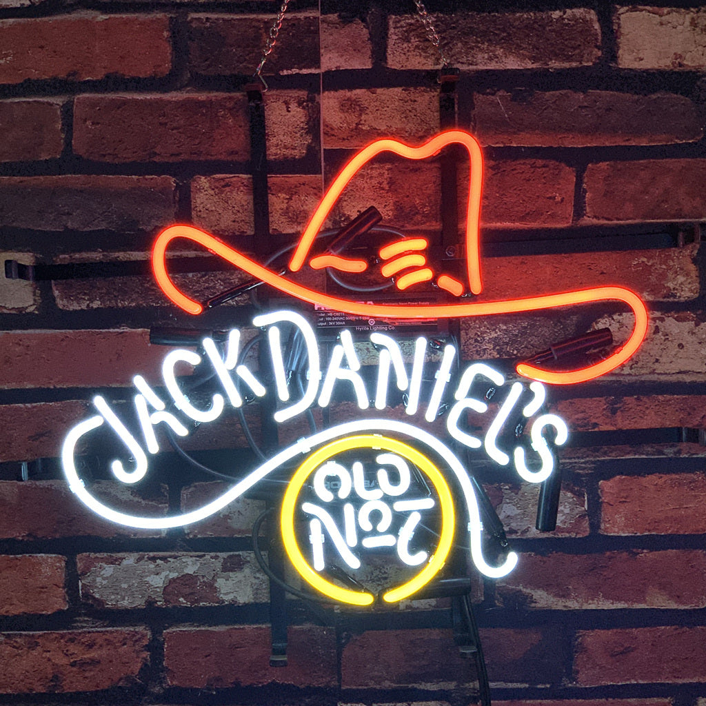 Jack Daniel's Old No.7 Whiskey Logo Neon Light Sign – Touch of Modern