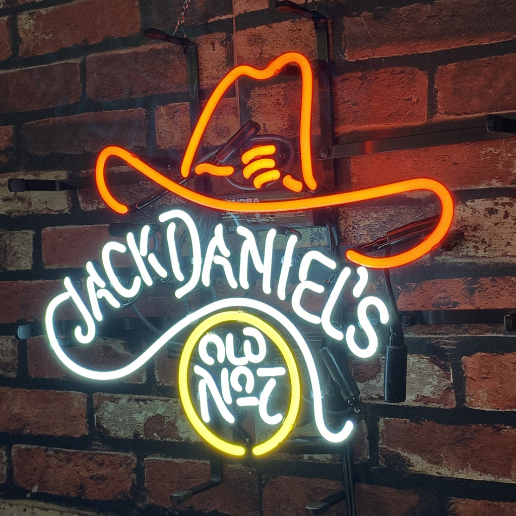 Jack Daniel's Old No.7 Whiskey Logo Neon Light Sign – Touch of Modern