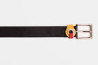 The Jackie Black Leather Belt