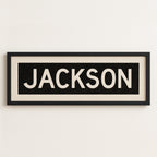 Framed Jackson Mississippi Bus Scroll