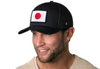 Japan Flag Trucker Hat  |  Japanese Snapback