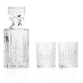 Marquis by Waterford Brady 32 oz Decanter  Set of 2 11 oz Double Old Fashioned Glasses