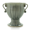 At Home w/ Jorge Parez French Market 6" Glazed Ceramic Flower Pot