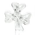Waterford Crystal 4" Shamrock Paperweight Collectible