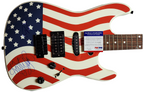 Kristy Lee Cook & Chikezie American Idol Signed Guitar PSA PSA
