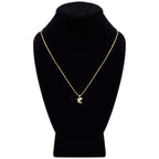 Shark Pendant Cubic Zirconia 14K Gold Filled Necklace Set