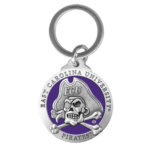 ECU Pirates Key Chain