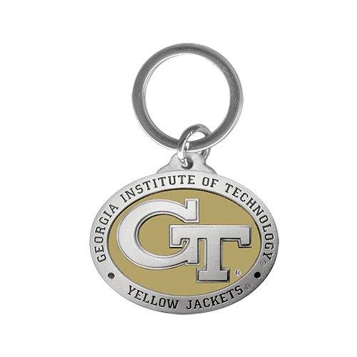 Georgia Tech Yellow Jackets GT Logo Key Chain