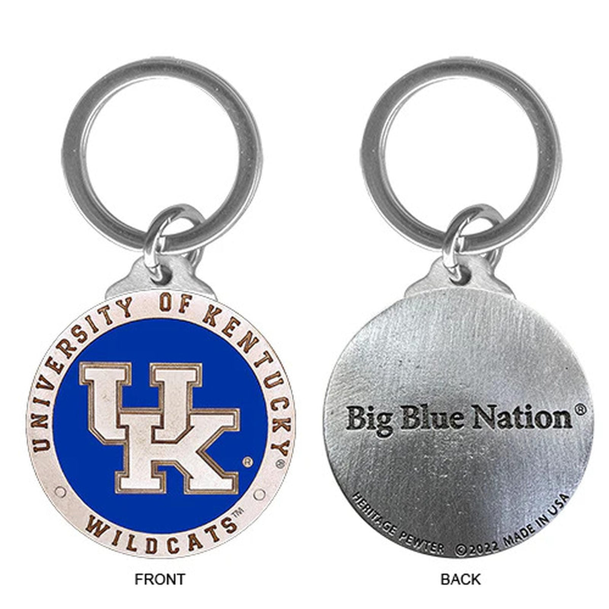 University of Kentucky UK Logo Key Chain