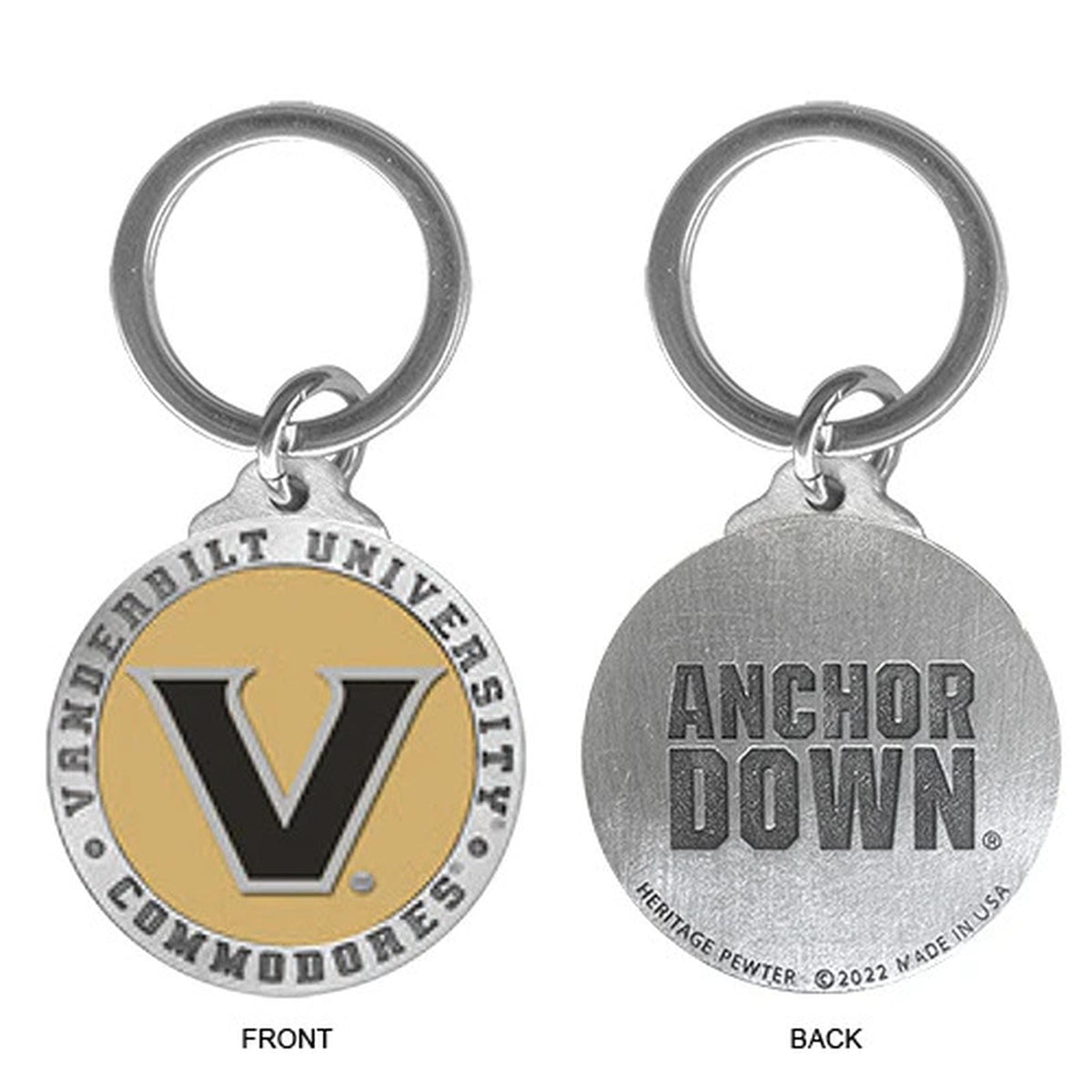 Vanderbilt University Keychain