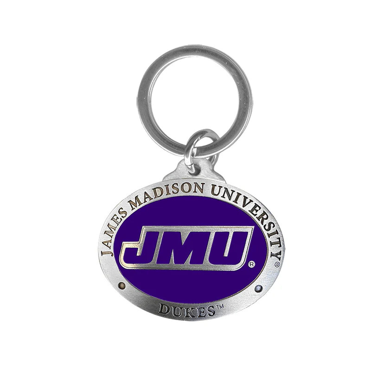 James Madison Dukes Keychain