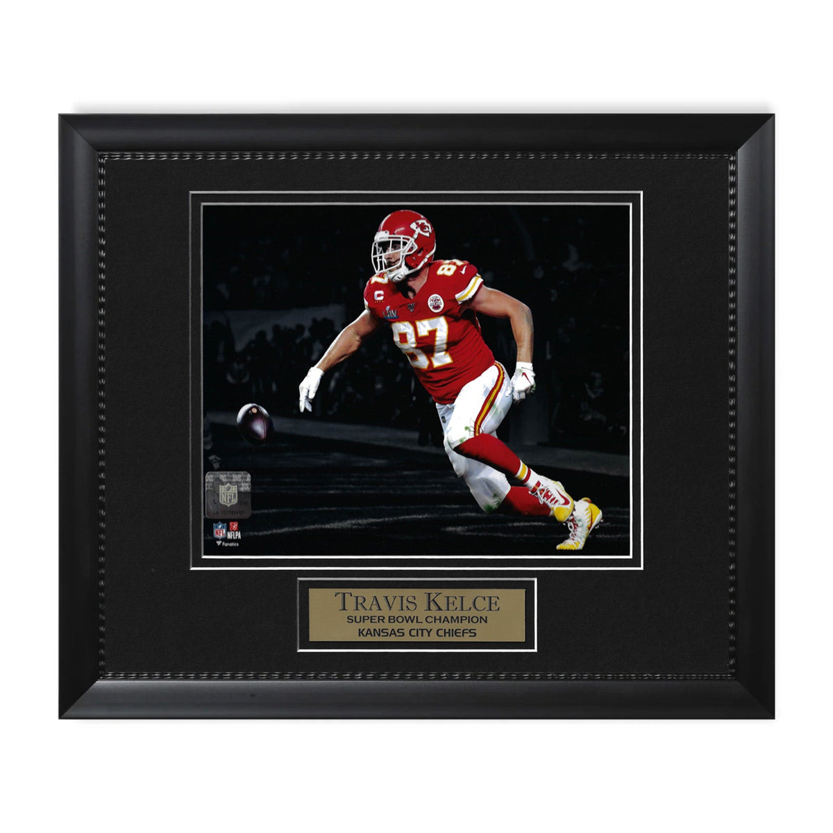 Travis Kelce Unsigned Photograph Framed to 11x14