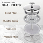 Glass French Press, KF1010