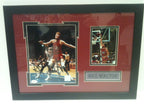 Framed Signed Bill Walton 8X10 Photo Collage Jsa Coa