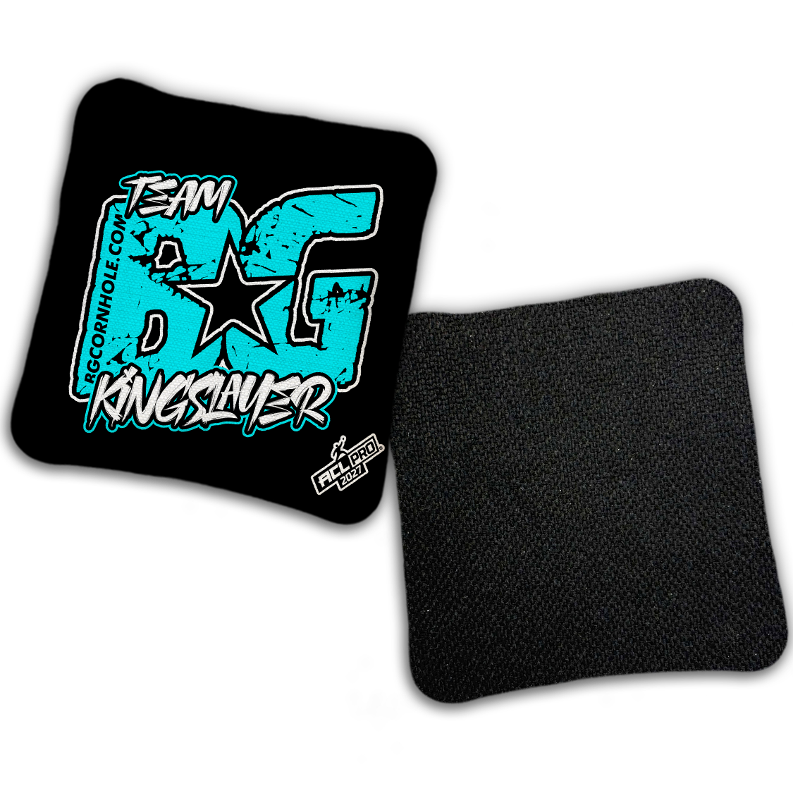 2027 ACL - BG KINGSLAYER “ESPN THROWBACK COLORMATCH" - Pro Stamped Cornhole Bags - SET OF 4 BAGS