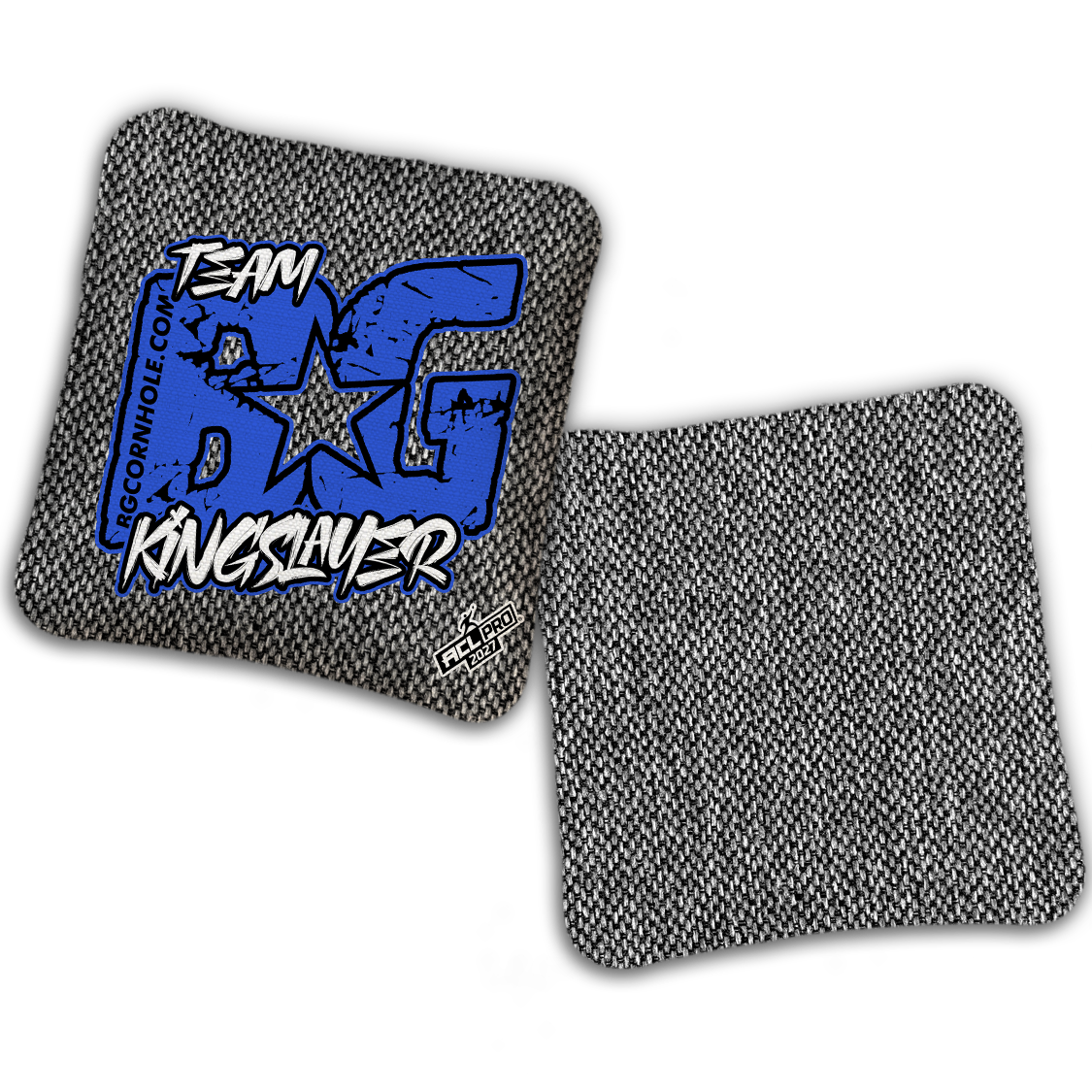 2027 ACL - BG KINGSLAYER “ESPN THROWBACK COLORMATCH" - Pro Stamped Cornhole Bags - SET OF 4 BAGS