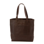 Juneau Leather Tote w/ Pocket