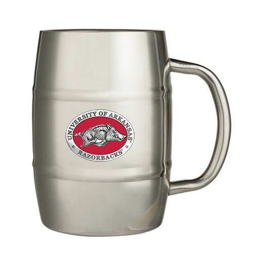 Arkansas Razorbacks Keg Mug