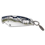 Elk Yellowstone National Park Knife