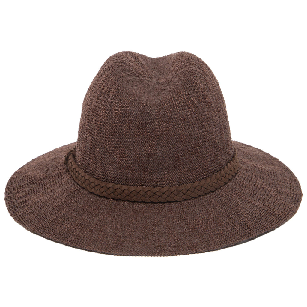 Any Day Fedora - Women's Knit Fedora (KNH8008)