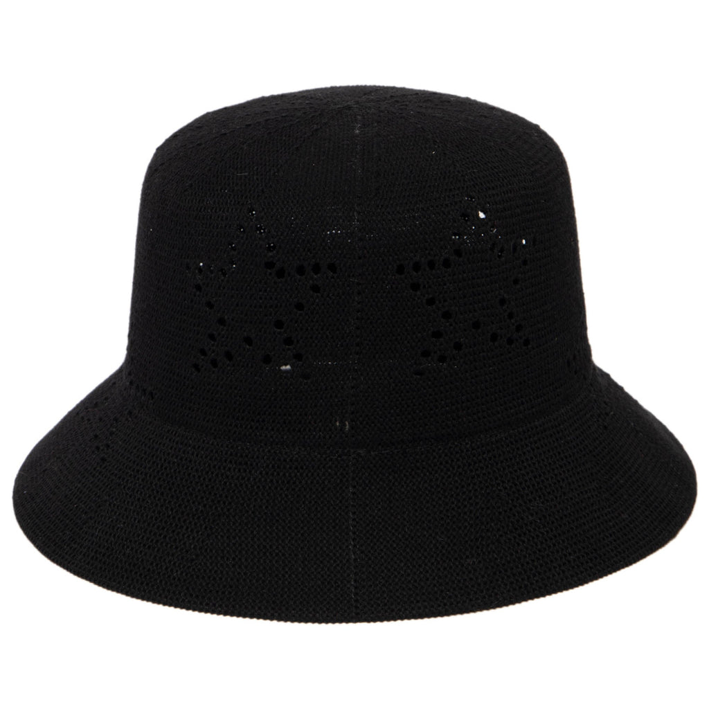 Eliza - Bucket Hat with Star Pointelle Details