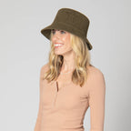 Eliza - Bucket Hat with Star Pointelle Details