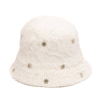 Anita - Bucket Hat with Scattered Silver Gems