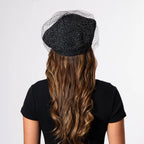 Bianca - Slouchy Lurex Beret