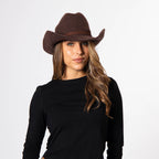 Rowley - Wool Blend Cattleman' Crease Cowboy