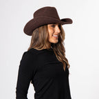 Rowley - Wool Blend Cattleman' Crease Cowboy