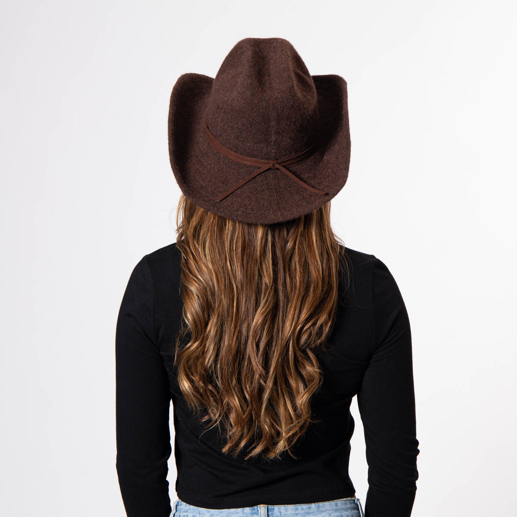 Rowley - Wool Blend Cattleman' Crease Cowboy