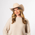Rowley - Wool Blend Cattleman' Crease Cowboy