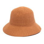 Mixed Pattern Unstructured Bucket Hat