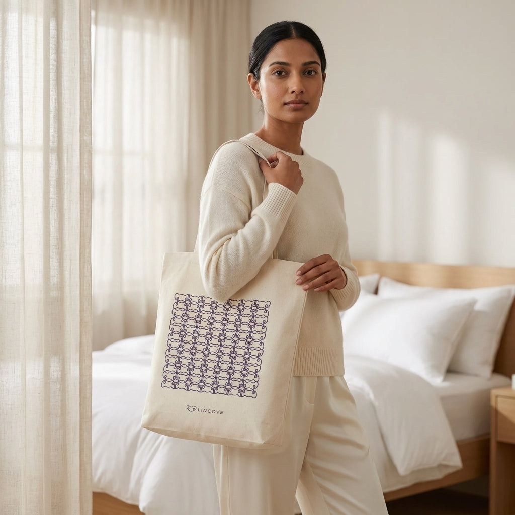 The Lincove 100% Cotton Tote Bag
