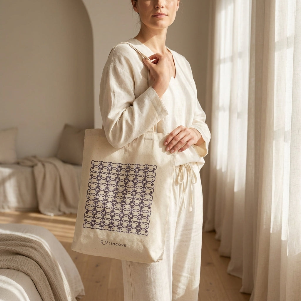 The Lincove 100% Cotton Tote Bag