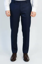 Deep Navy Slim Fit Dress Pants – Wessi