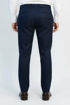 Deep Navy Slim Fit Dress Pants – Wessi