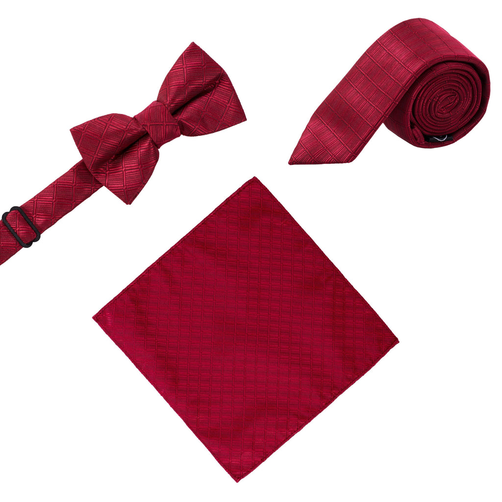 Ferrecci Boys 300 Series Vest Set Wine